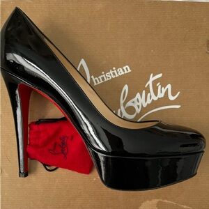Authentic Christian Louiboutin BIANCA 120 PATENT CALF